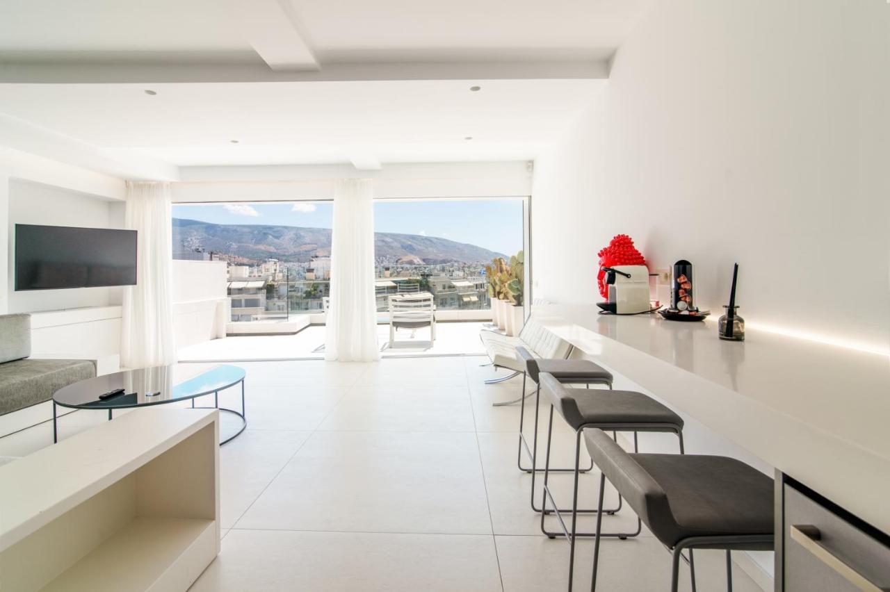Apartmán Kolonaki Square Panorama Penthouse Atény Exteriér fotografie